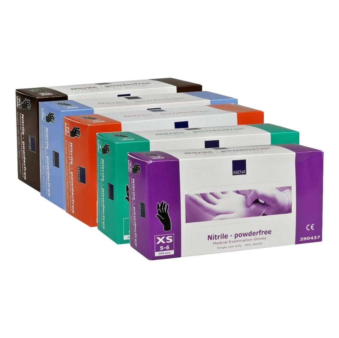 Abena Gant Nitrile Classique Orange 4 Abena Gant Nitrile Classique Orange – Image 2