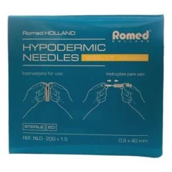 Aiguilles D'injection Romed 100pcs 20G X 1.5 -Fournitures Médicales aiguilles dinjection romed 100pcs 20g x 15 2