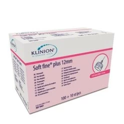 Aiguilles Pour Stylo Klinion Diabetes Care Soft Fine Plus 0.33mm (29G) X 12mm