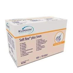 Aiguilles Pour Stylo Klinion Diabetes Care Soft Fine Plus 0.23mm (32G) X 5mm