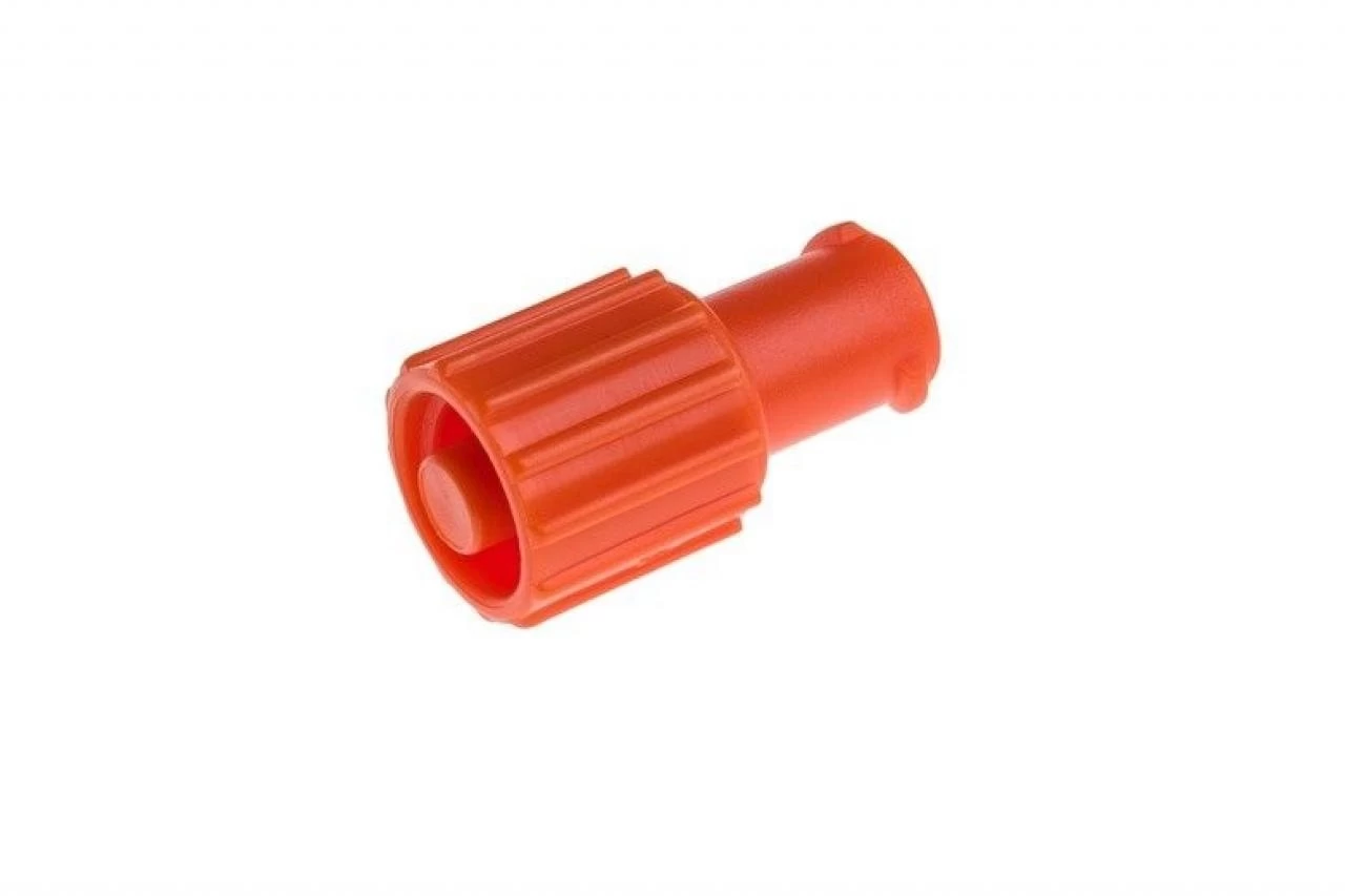 Bouchon BD Luer Lock M¢le/femelle Orange 3 Bouchon BD Luer Lock M¢le/femelle Orange
