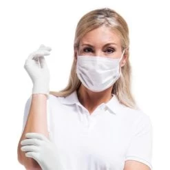 Comforties Gants En Nitrile (nitrile Souple) Basic Blanc 100 Pièces