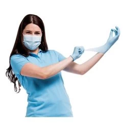 Comforties Soft Nitrile Easyglide Bleu 100 Pièces -Fournitures Médicales comforties soft nitrile easyglide bleu 100 pieces 3