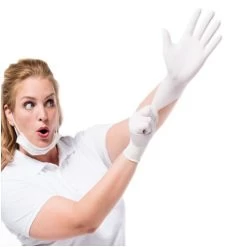 Comforties Soft Nitrile Easyglide Et Grip Blanc 100 Pièces -Fournitures Médicales comforties soft nitrile easyglide et grip blanc 10 2