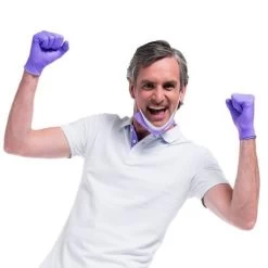 Comforties Soft Nitrile Easyglide Et Grip Lilas 100 Pièces -Fournitures Médicales comforties soft nitrile easyglide et grip lilas 10 2