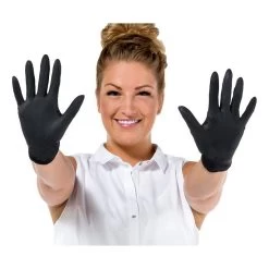 Comforties Soft Nitrile Easyglide Noir 100 Pièces -Fournitures Médicales comforties soft nitrile easyglide noir 100 pieces 2