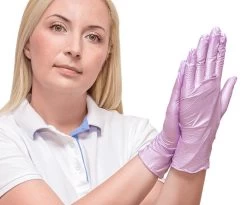 Comforties Soft Nitrile Glamour Lilas 100 Pièces -Fournitures Médicales comforties soft nitrile glamour lilas 100 pieces 2