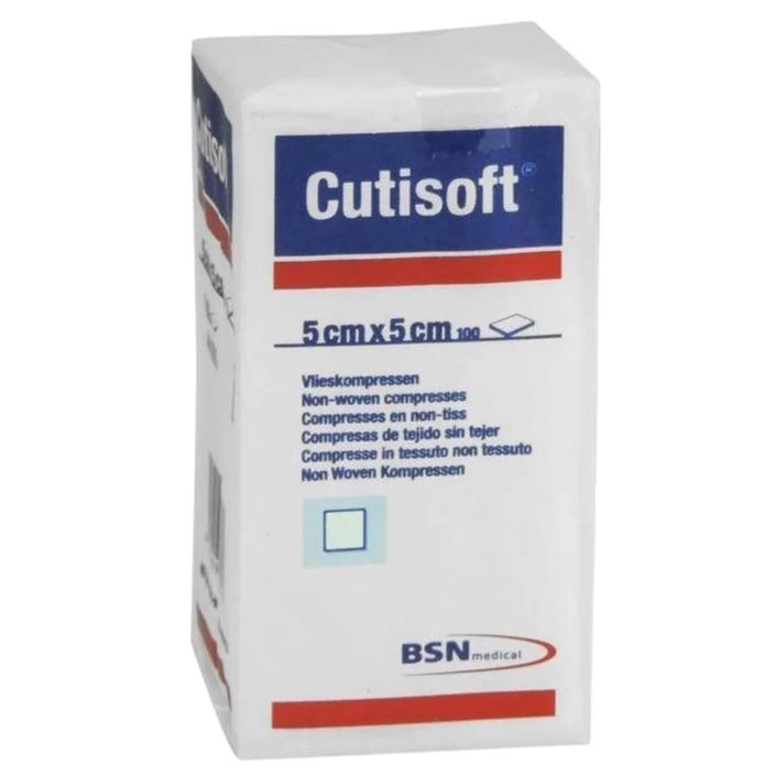 BSN Compresse Cutisoft Non Tissé 4 Couches 4 BSN Compresse Cutisoft Non Tissé 4 Couches – Image 2