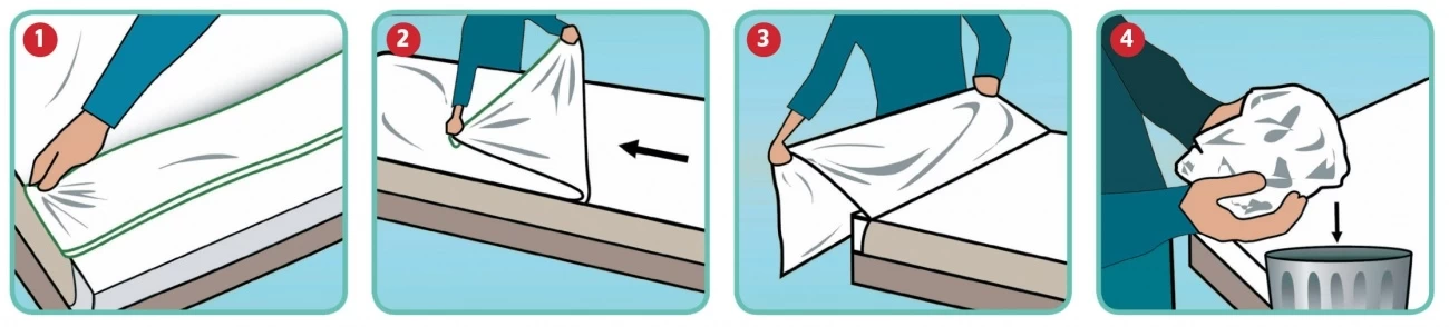 Drap-housse Jetable 6 Drap-housse Jetable – Image 4