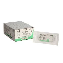 Ethilon Suture 45cm Diamètre 4-0 - Aiguille FS-2 - Stérile - Par 36 Pièces (EH7145H)