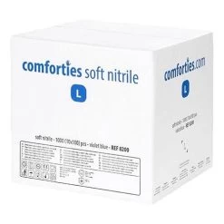 Gants En Nitrile Souple Comforties Violet / Bleu (premium) 100 Pièces -Fournitures Médicales gants en nitrile souple comforties violet bleu pre 3