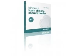 Kliniderm Foam Pansement En Mousse De Silicone Sacrum Avec Bordure 15x15cm