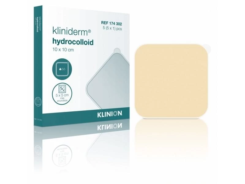 Kliniderm Hydro Pansement Hydrocollo¯de Standard 10x10cm 3 Kliniderm Hydro Pansement Hydrocollo¯de Standard 10x10cm