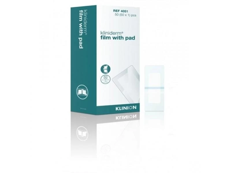 Klinion Kliniderm Film Avec Compresse Pansement Stérile 15x20cm (50 Pièces) 3 Klinion Kliniderm Film Avec Compresse Pansement Stérile 15x20cm (50 Pièces)