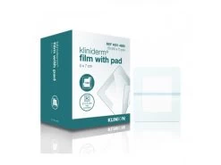 Klinion Kliniderm Film Avec Compresse Pansement Stérile 5x7.2cm