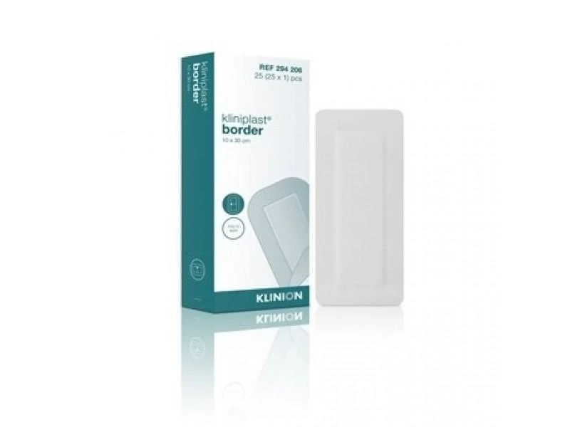 Kliniplast Border 10x30cm Stérile 3 Kliniplast Border 10x30cm Stérile