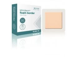 Pansement En Mousse Kliniderm Foam Avec Bordure 7.5x7.5cm
