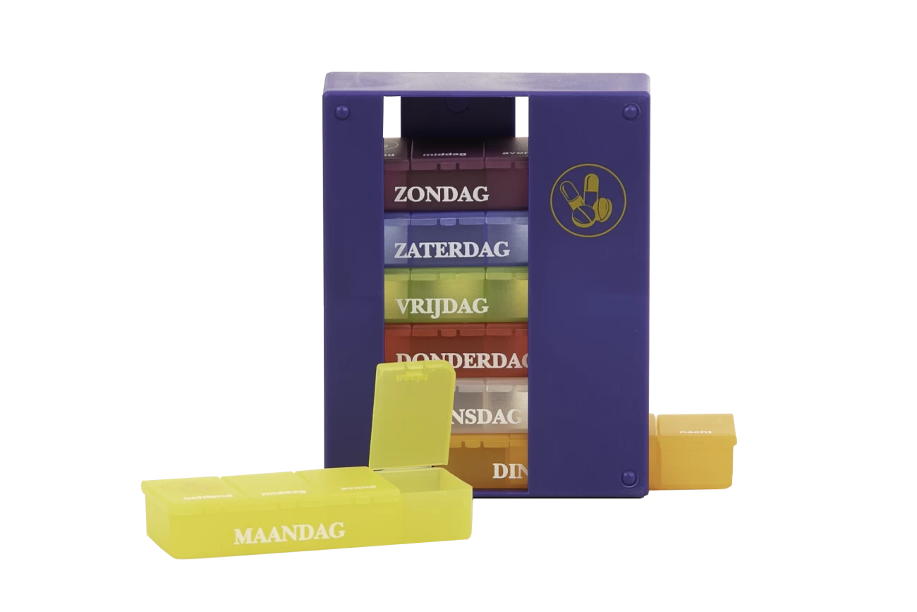 Pilulier 1 Semaine - 4 Compartiments NL 4 Pilulier 1 Semaine - 4 Compartiments NL – Image 2