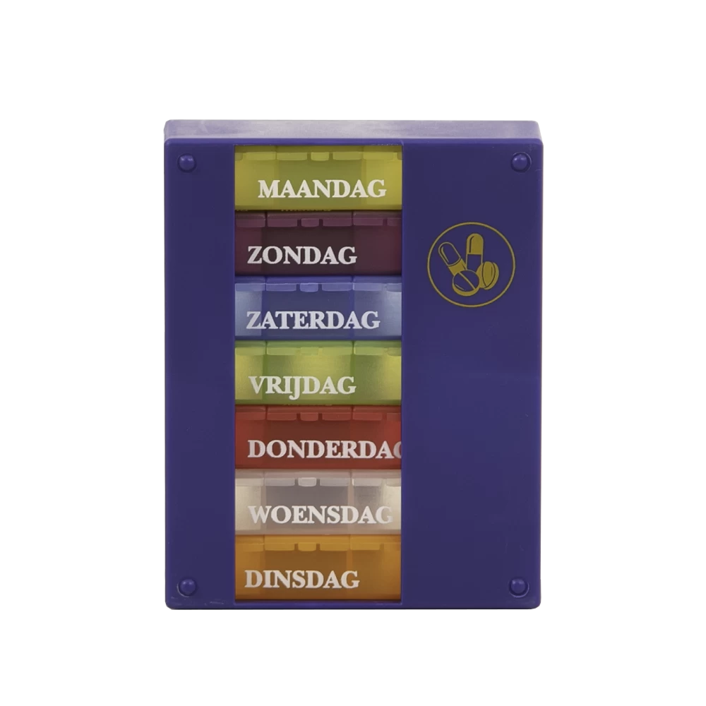 Pilulier 1 Semaine - 4 Compartiments NL 3 Pilulier 1 Semaine - 4 Compartiments NL