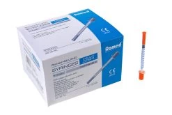 Seringue  à  Insuline Romed 3 Pièces Avec Aiguille 100 Pcs