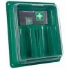 Support Mural Barikos Pour 2 Bouteilles De Douche Oculaire Vert 1 Support Mural Barikos Pour 2 Bouteilles De Douche Oculaire Vert -Fournitures Médicales support mural barikos pour 2 bouteilles de douche