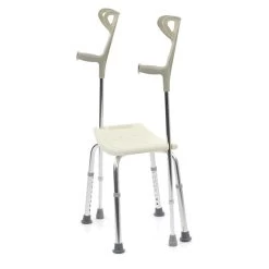 Tabouret De Douche Romed En Aluminium Sans Dossier